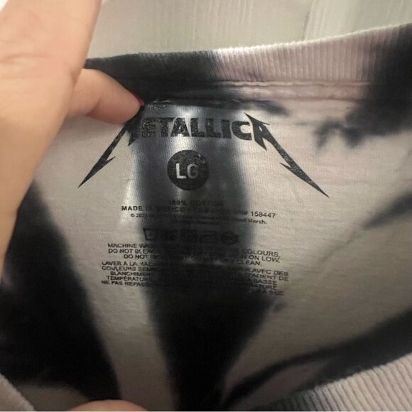 Metallica in Vertigo you will be unisex band tee size large - Picture 6 of 9